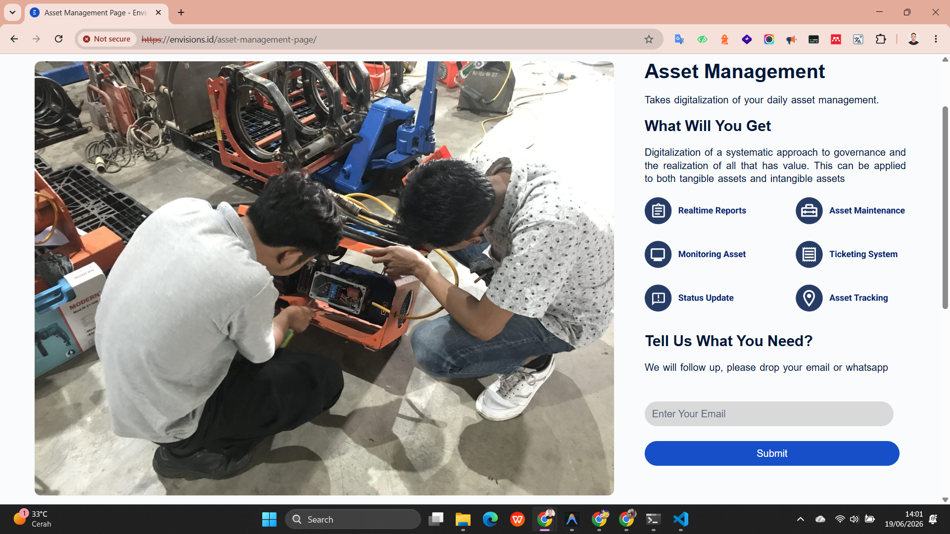 Services Page